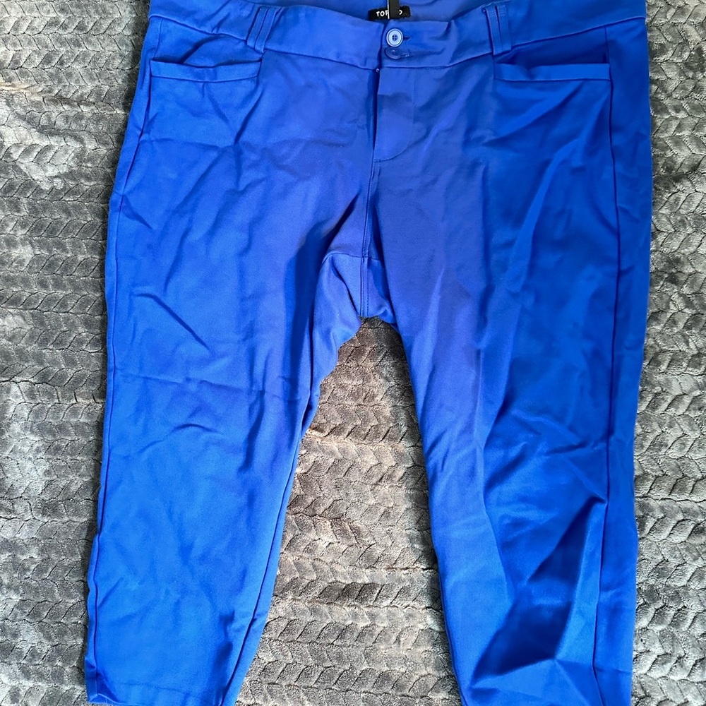 Torrid Blue Capris